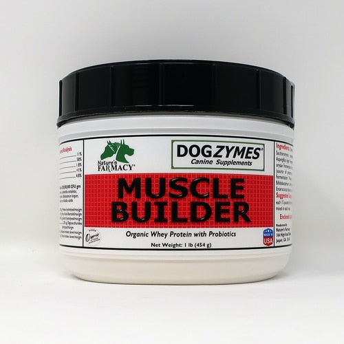 Nature's Farmacy Dogzymes Muscle Builder Supplement For Dogs