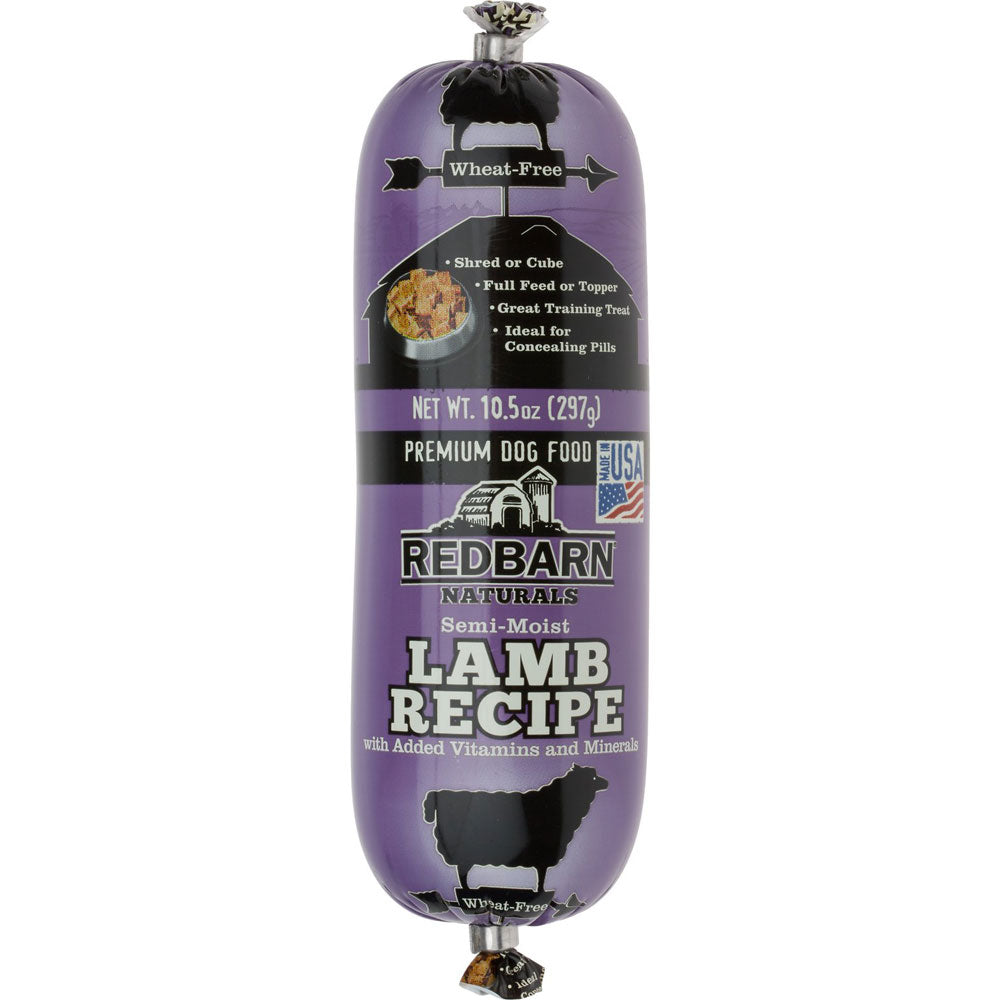 Redbarn Dog Food Roll, Lamb