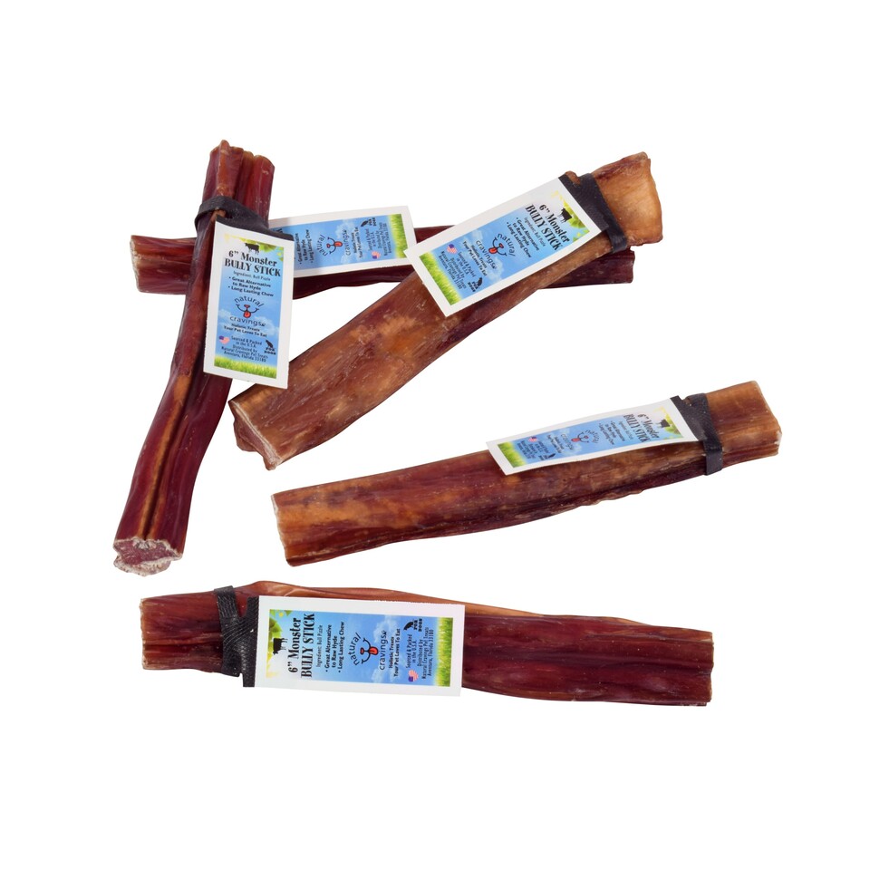 Natural Cravings USA Monster Bully Stick 6"