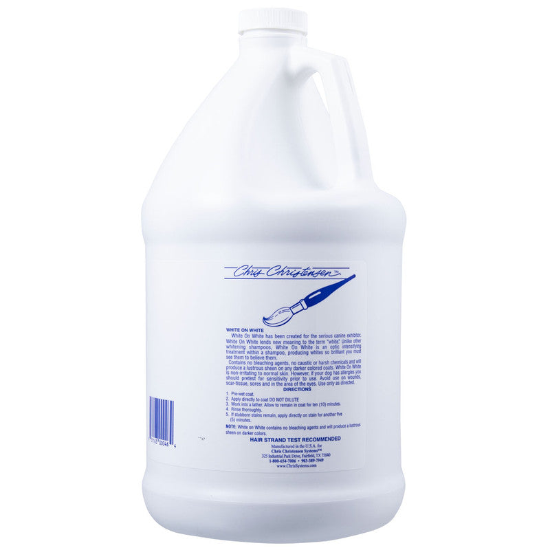 Chris Christensen White On White Whitening Treatment Shampoo For Dogs