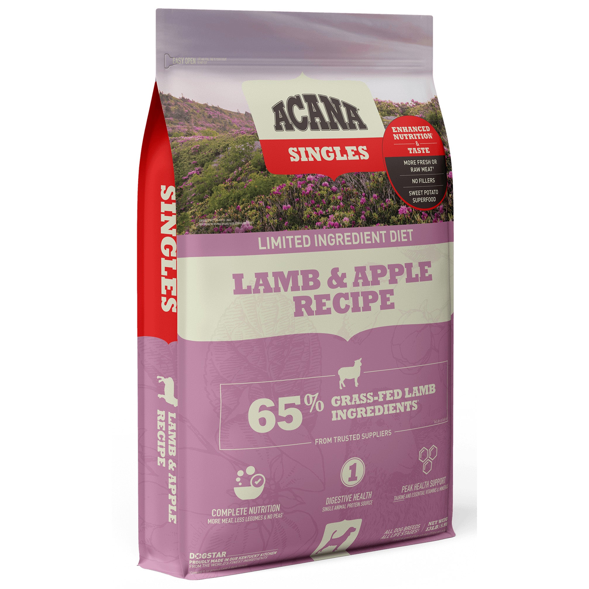 Acana Singles Lamb Apple Dry Dog Food