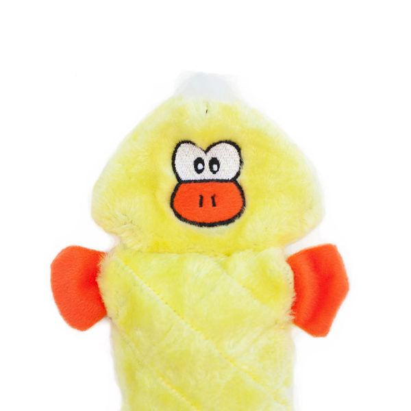 ZippyPaws Jigglerz Duck Plush Dog Toy
