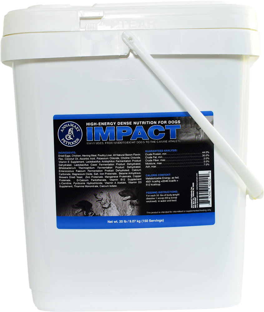 Annamaet Impact High Energy Dog Powder Supplement