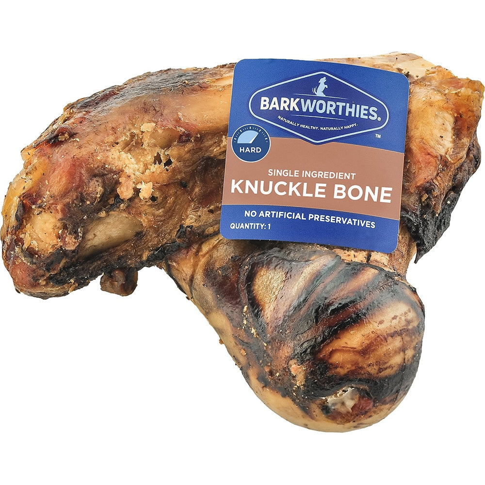 Barkworthies Knuckle Bone Dog Chew White Dog Bone