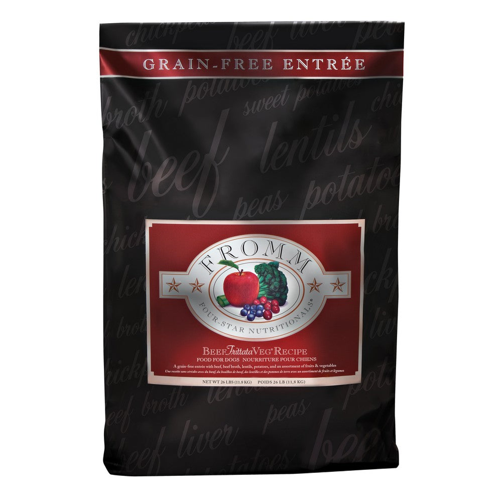 Fromm Four Star Nutritionals Grain-Free Beef Frittata Veg Dry Dog Food