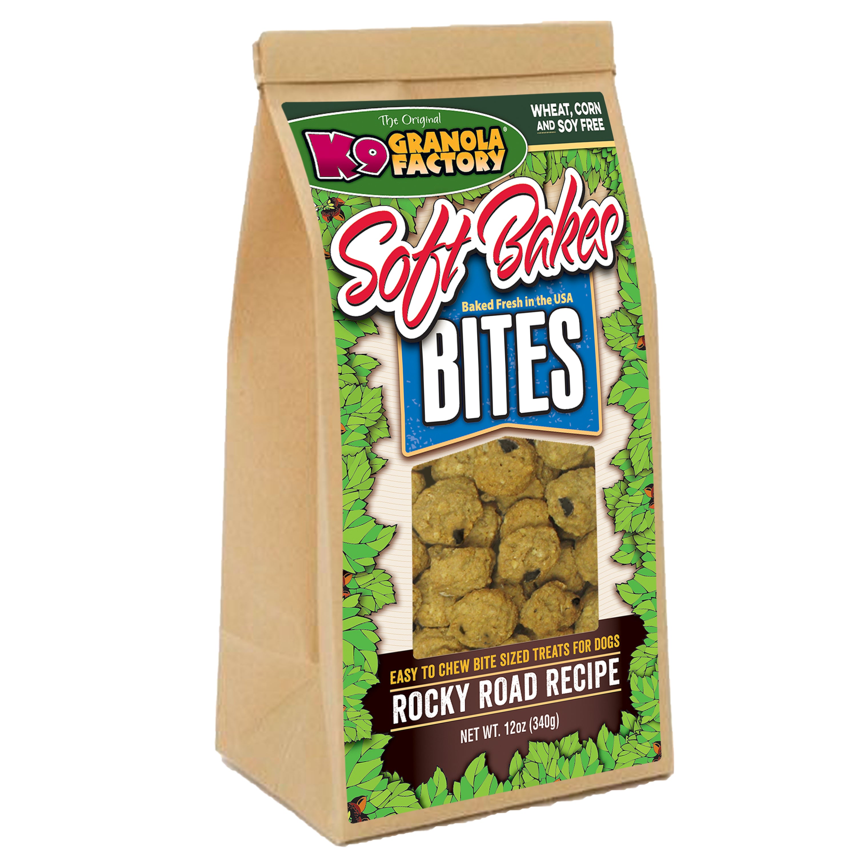 K9 Granola Factory Soft Bakes Bites Dog Treats, Rocky Road | 40% OFF Super Sale (Code: April40)