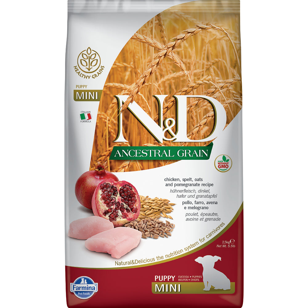 Farmina n&d ancestral grain puppy formula store