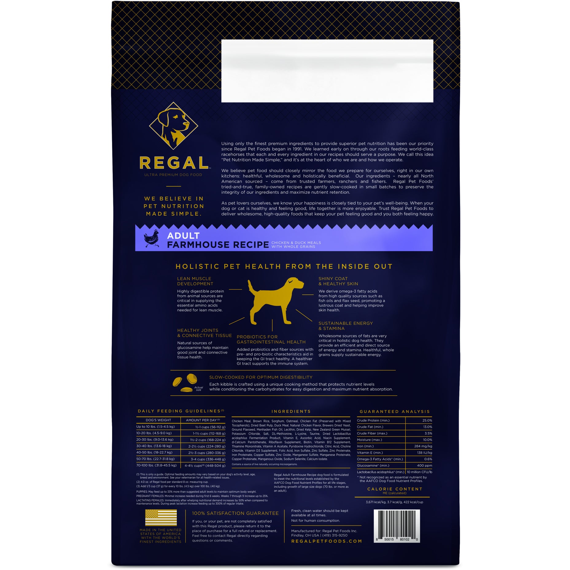Regal Adult Farmhouse Recipe Dry Dog Food