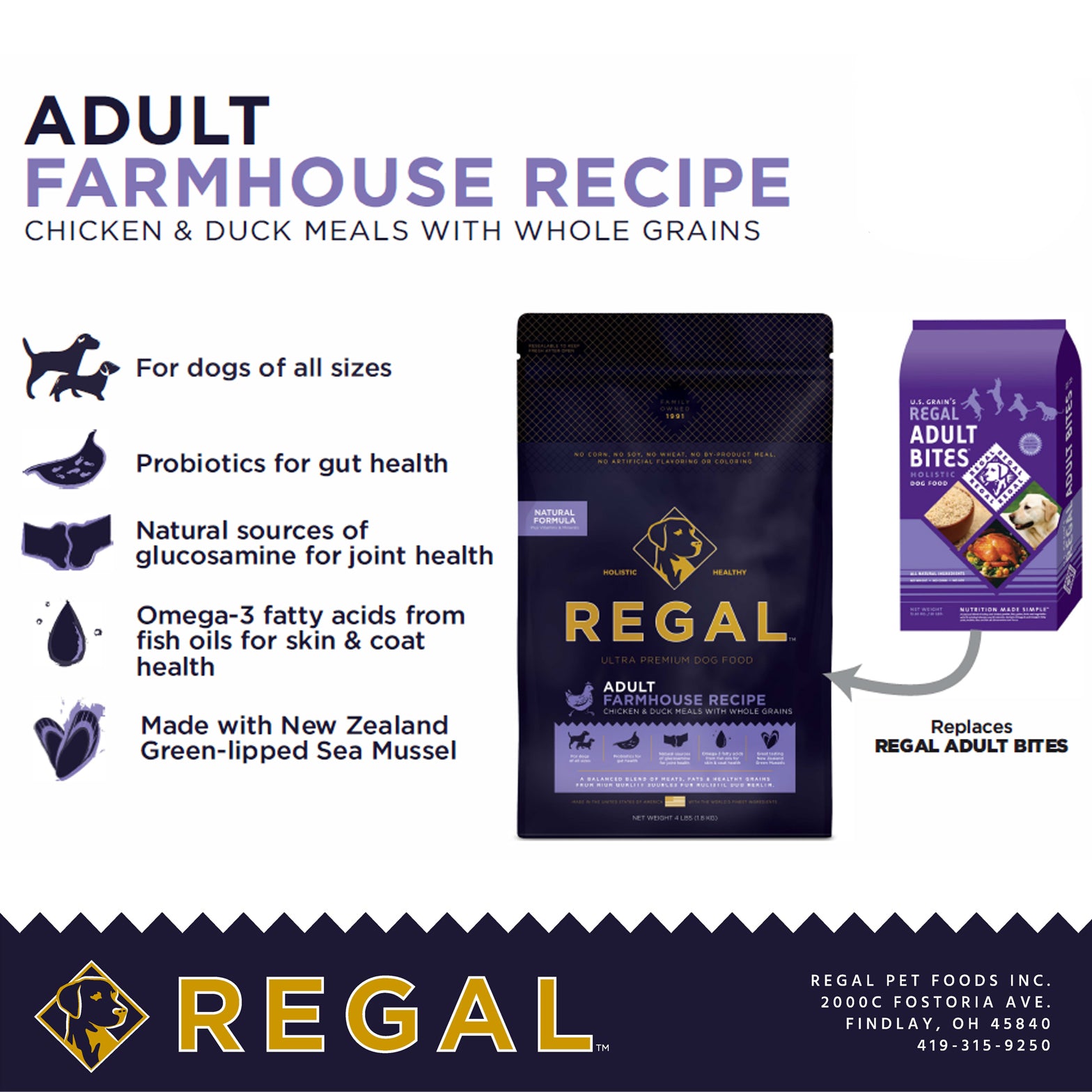 Regal Adult Farmhouse Recipe Dry Dog Food