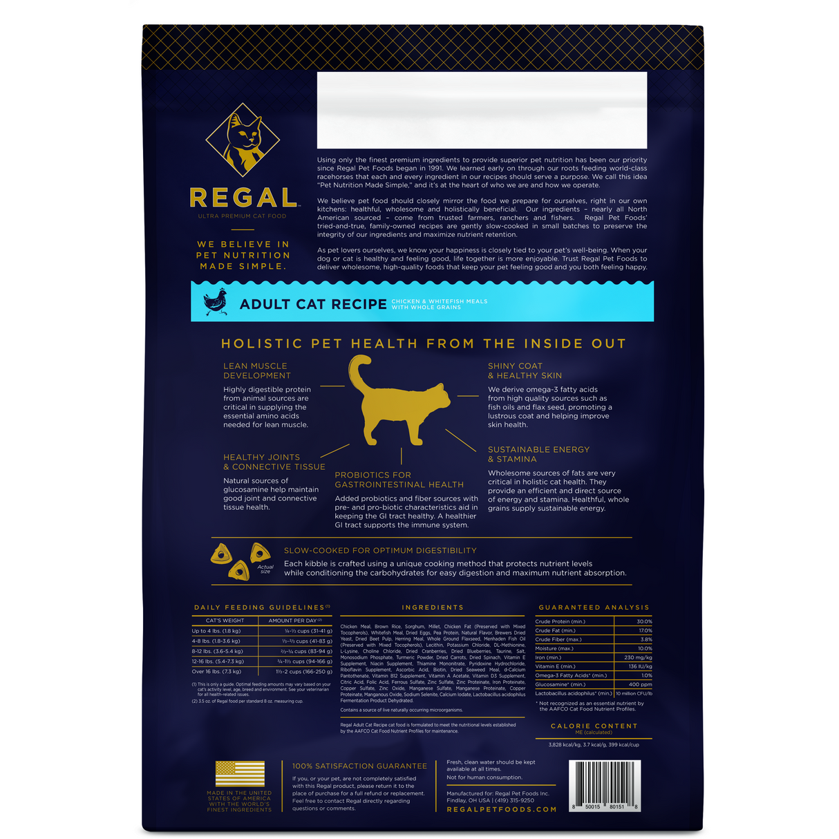 Regal Adult Recipe Dry Cat Food