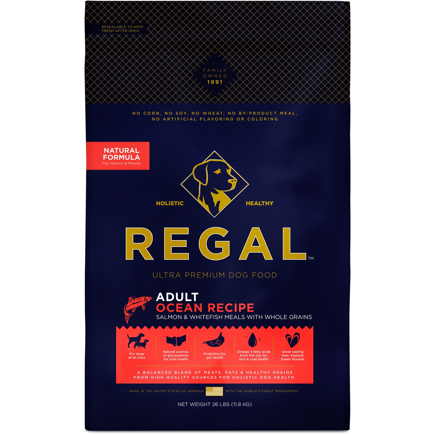 Regal Ocean Fish Recipe Adult Dry Dog Food