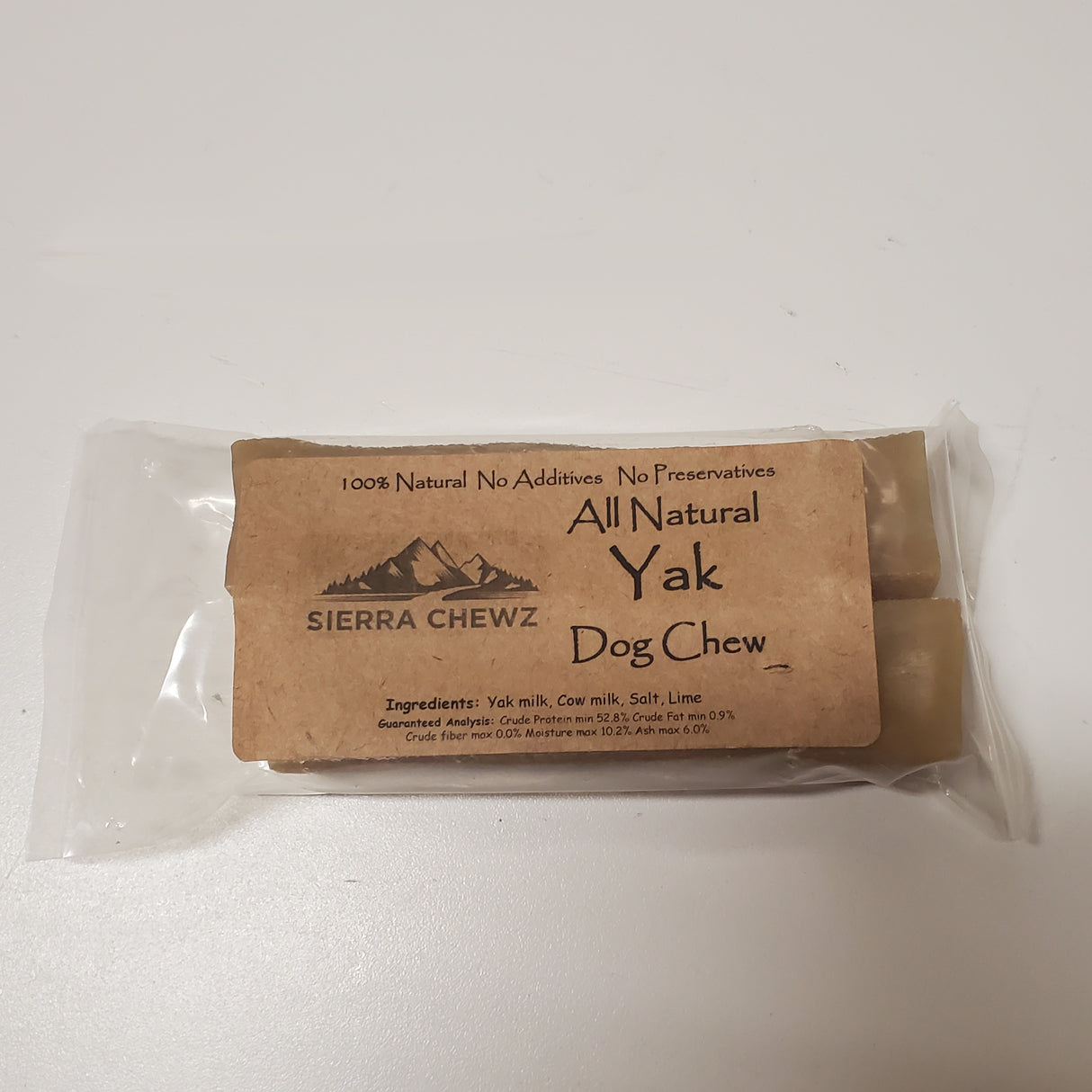 Sierra Chewz All Natural Yak Chews For Dogs