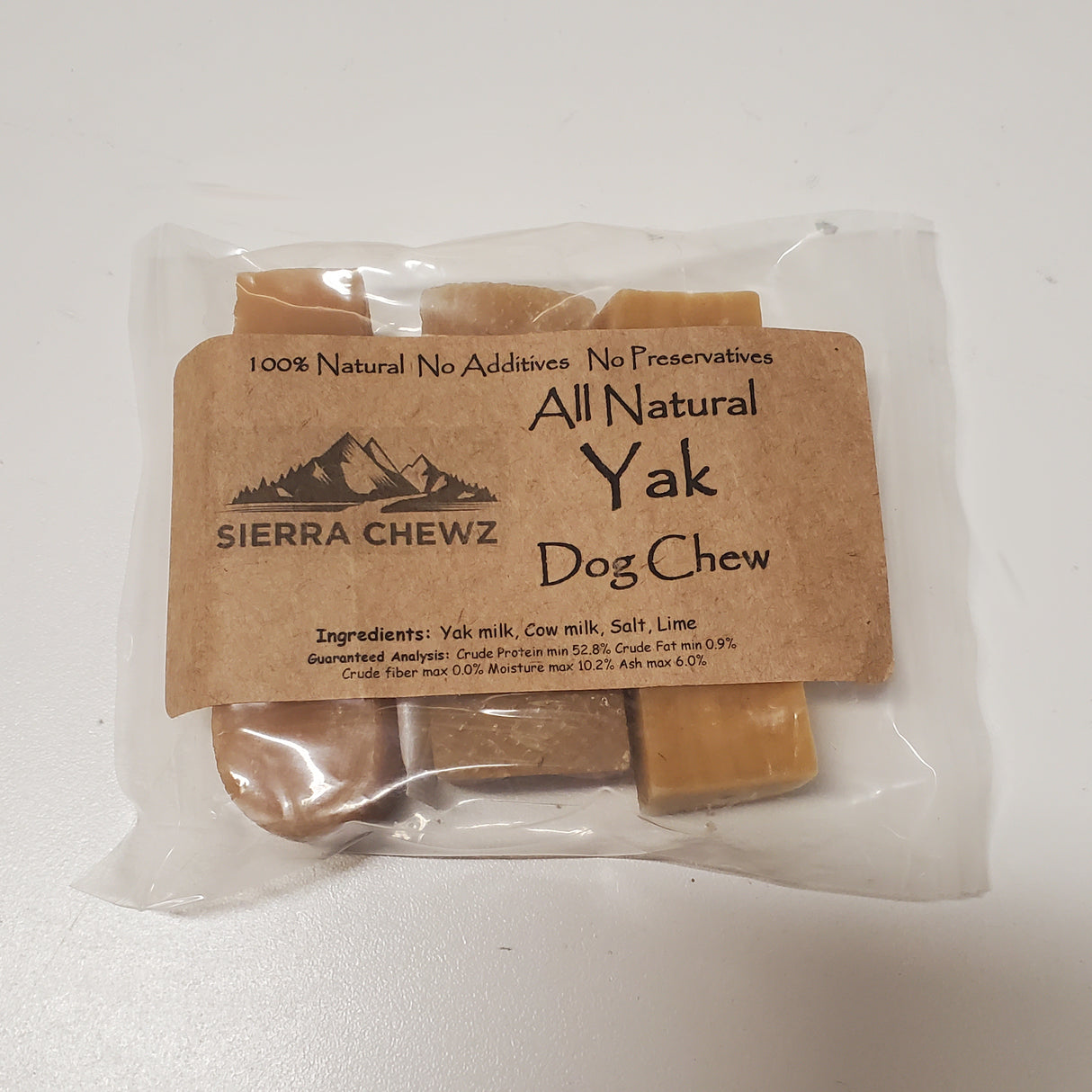 Sierra Chewz All Natural Yak Chews For Dogs