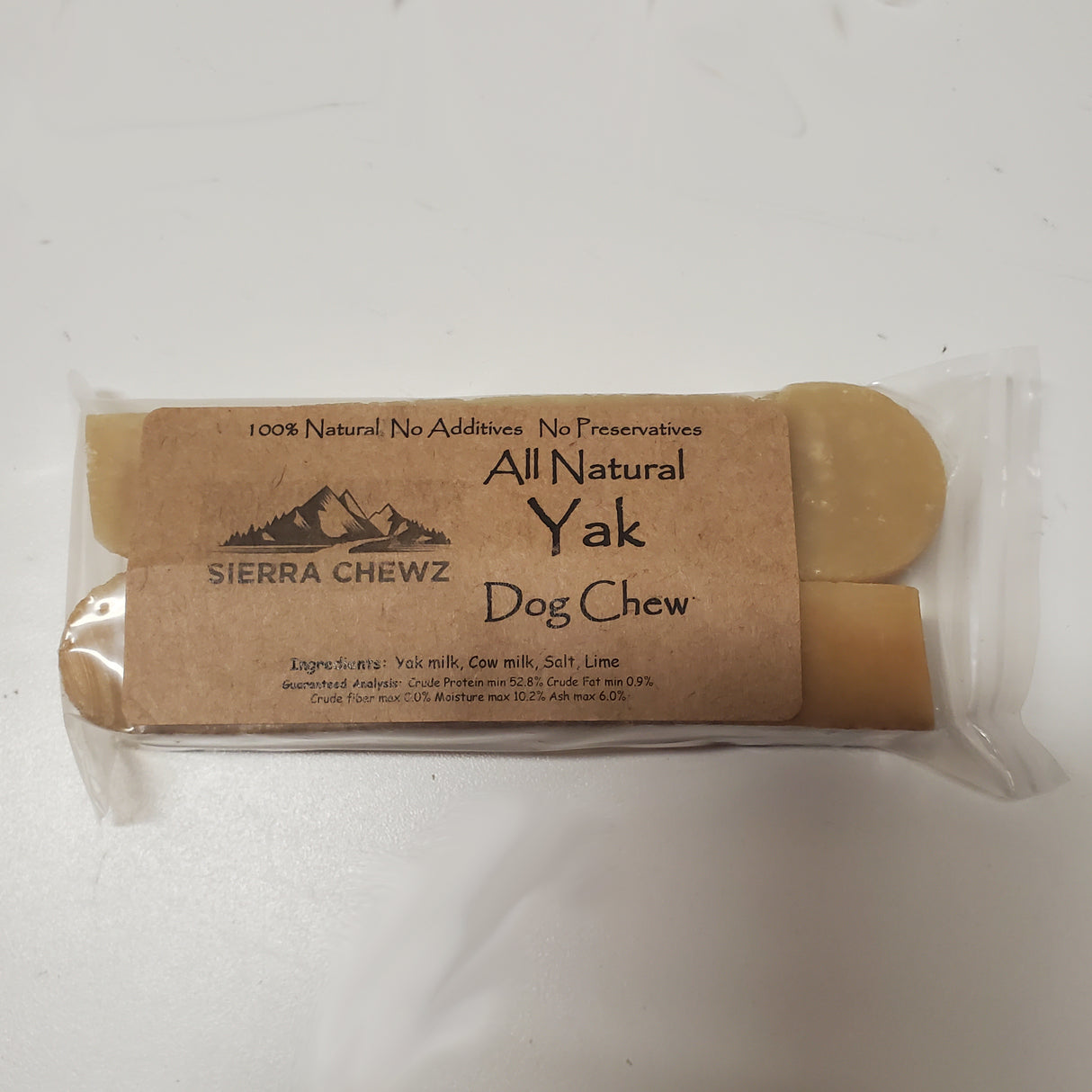 Sierra Chewz All Natural Yak Chews For Dogs