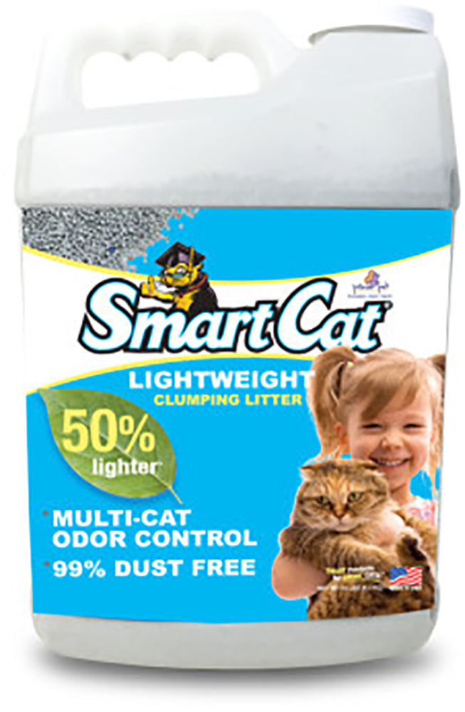 SmartCat Lightweight Clumping Cat Litter, 10-lb Jug