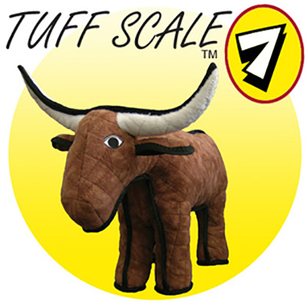 Tuffy Barnyard Series Jr Bull Dog Toy