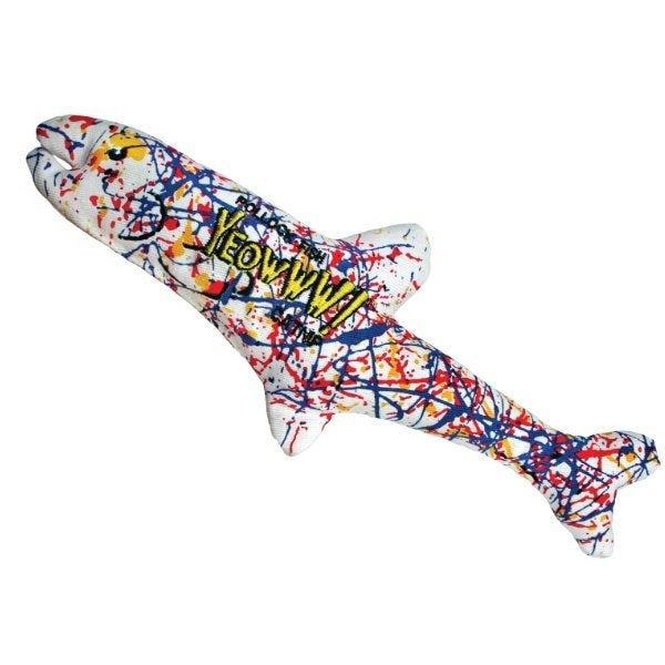 Yeowww! Catnip Filled Pollock Fish Cat Toy