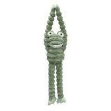 Petlou Farm Friends Frog Long Legs Plush Dog Toy, 36"