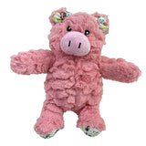 Petlou Pig Plush Dog Toy, 9"