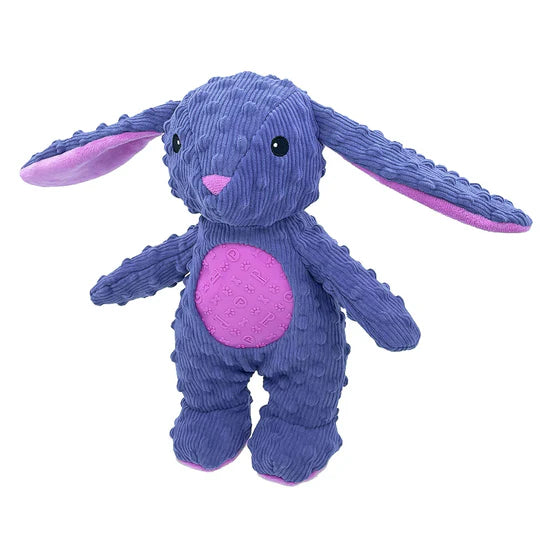 Petlou Dotty Friends Rabbit Plush Dog Toy, 13"