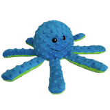 Petlou Dotty Friends Octopus Plush Dog Toy – 10" Durable Squeaky Plush