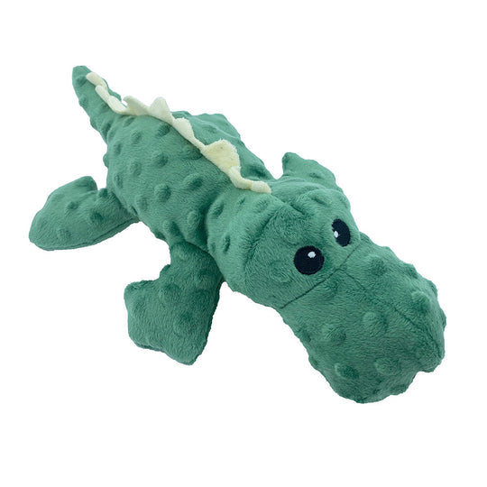 Petlou Dotty Friends Crocodile Push Dog Toy, 14"