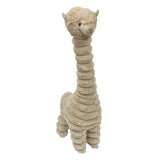 Petlou Farm Friends Alpaca Plush Dog Toy, 26" Soft Squeaky Play Toy