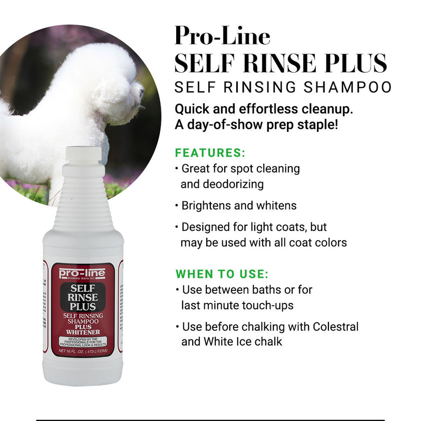 Chris Christensen Pro-Line Self Rinse Waterless Shampoo For Dogs