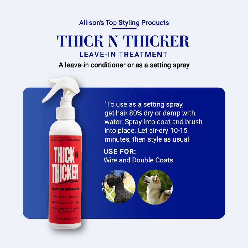 Chris Christensen-Thick n Thicker LEAVE IN Spray 8oz.
