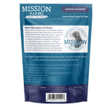 Mission Farms Chicken & Blueberry Freeze Dried Dog Treats, 3oz