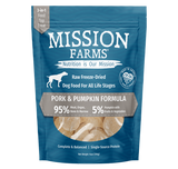 Mission Farms Pork & Pumpkin Recipe Freeze Dried Dog Food, 14oz
