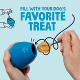 goDog Magic Motion Durable Interactive Dog Toy, Tippy Treater