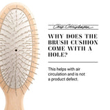 Chris Christensen Original Series Oval Pin Brush For Dogs, 27mm