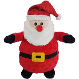 Petlou Holiday 2025 Dotty Santa Plush Dog Toy, 10"