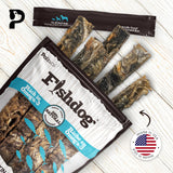 Palz&Co Fishdog Cod Skin Sticks Dog Treats, 2.5oz