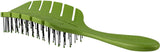 Bass Brushes Detangling Bio-Flex Nylon Pin Brush For Dogs, ECF1 Assorted Colors