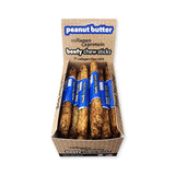 Frankly Pet Premium USA Beefy Sticks Collagen Dog Chew, Peanut Butter