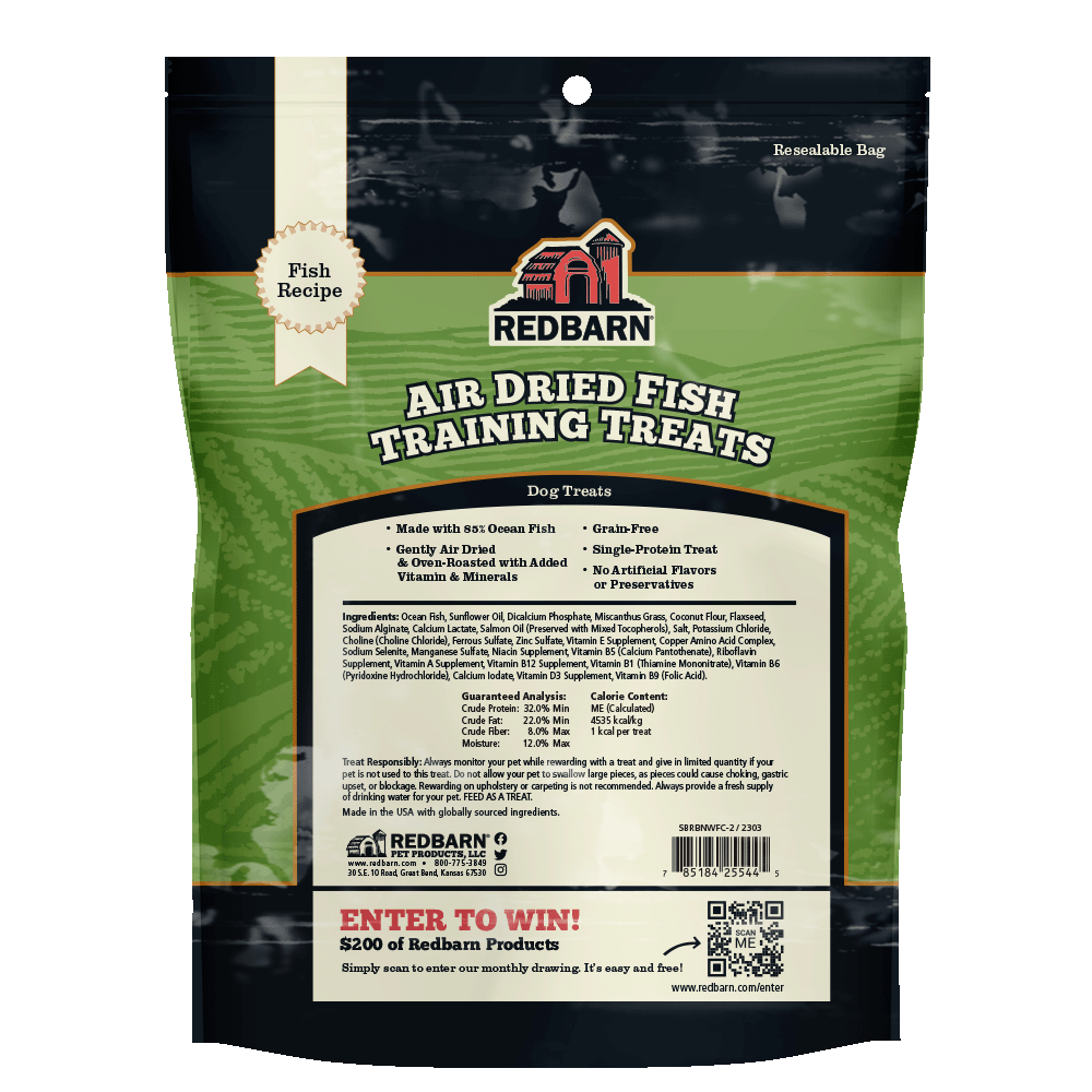 Redbarn Naturals Whitefish Cuts Meaty Dog Treats, 4.75oz