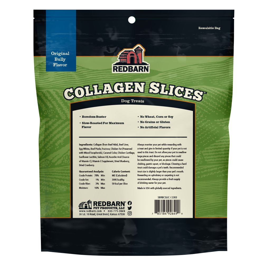 Redbarn Collagen Slices Dog Chew, 12oz