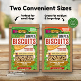K9 Granola Factory Simply Biscuits Peanut Butter Dog Treats, Small