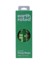Earth Rated Lavender Scented Poop Bags Value Pack, 300 Count