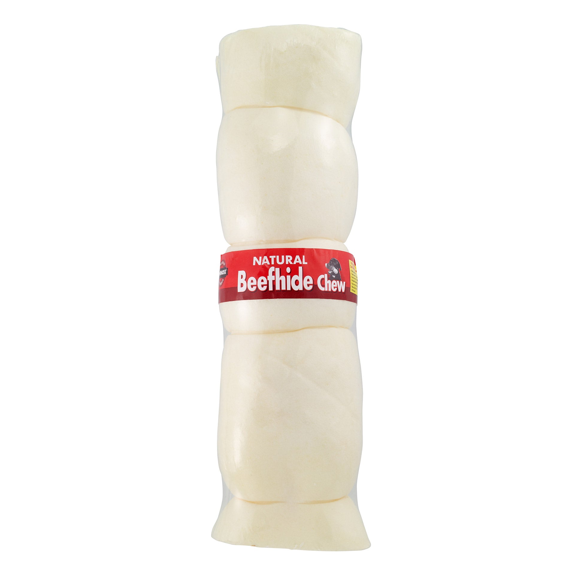 Lennox Natural Beef Cheek Roll Dog Chew, 9-10"