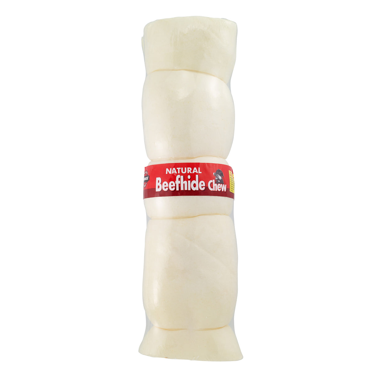 Lennox Natural Beef Cheek Roll Dog Chew, 9-10"