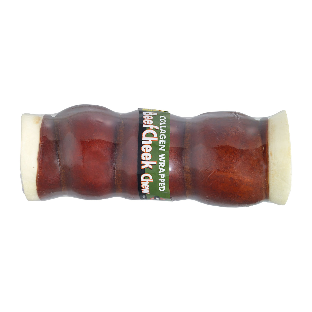 Lennox Collagen Wrapped Beef Cheek Roll Dog Chew, 9-10"