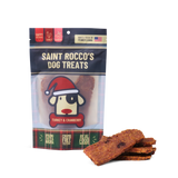 Saint Rocco's USA Holiday 2025 Turkey & Cranberry Recipe Jerky Dog Treats, 8oz