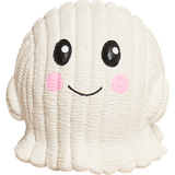 HuggleHounds Halloween 2026 Boo Ghost Ruff-Tex Ball Rubber Dog Toy