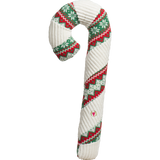 HuggleHound Holiday 2025 Wintergreen Candy Cane Plush Dog Toy, Super-Size