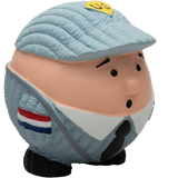 HuggleHounds Ruff-Tex Mattyn The Mail Carrier Rubber Squeaky Dog Toy