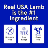 The Real Meat Company Air Dried Lamb Jerky Tiny Trainers Dog Treats, 5oz