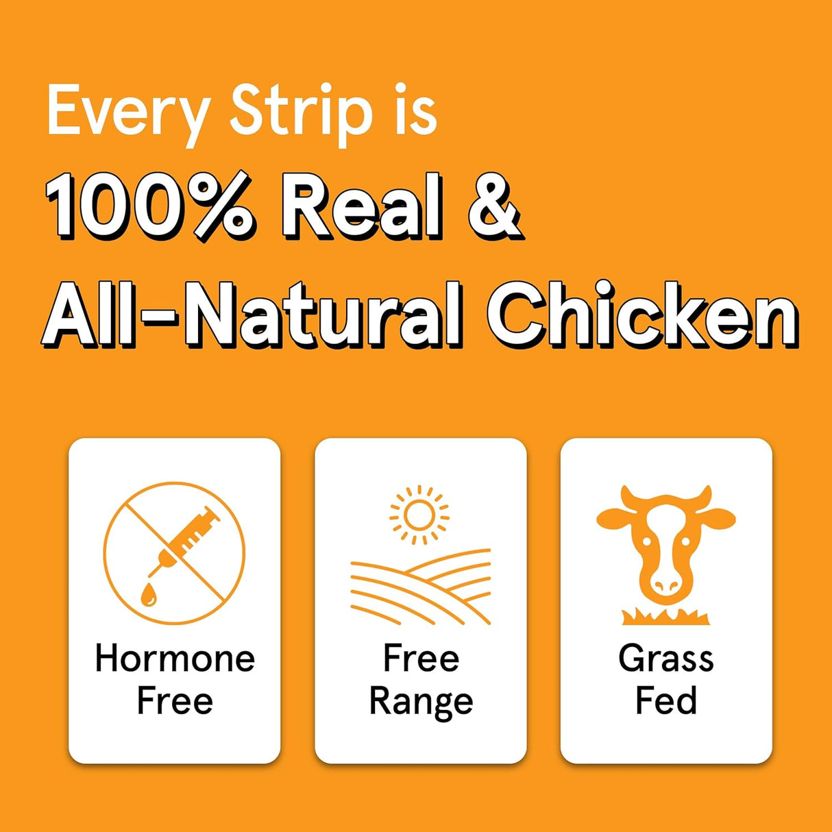 The Real Meat Company Chicken & Venison Long Jerky Stix Dog Treats, 8oz